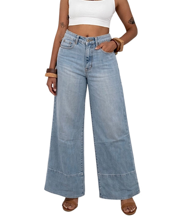 Jeans Palazzo Vita Alta