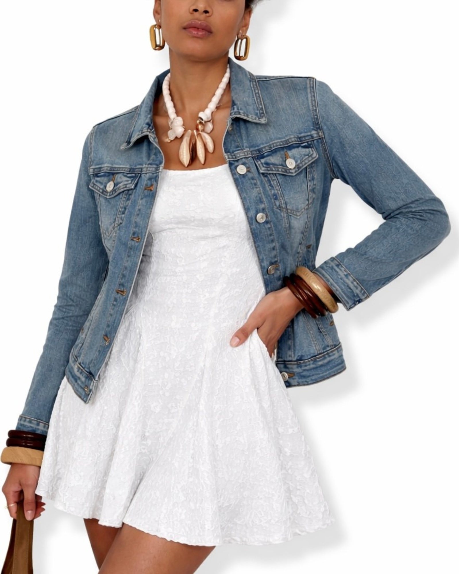 Giacca Denim Slim Fit