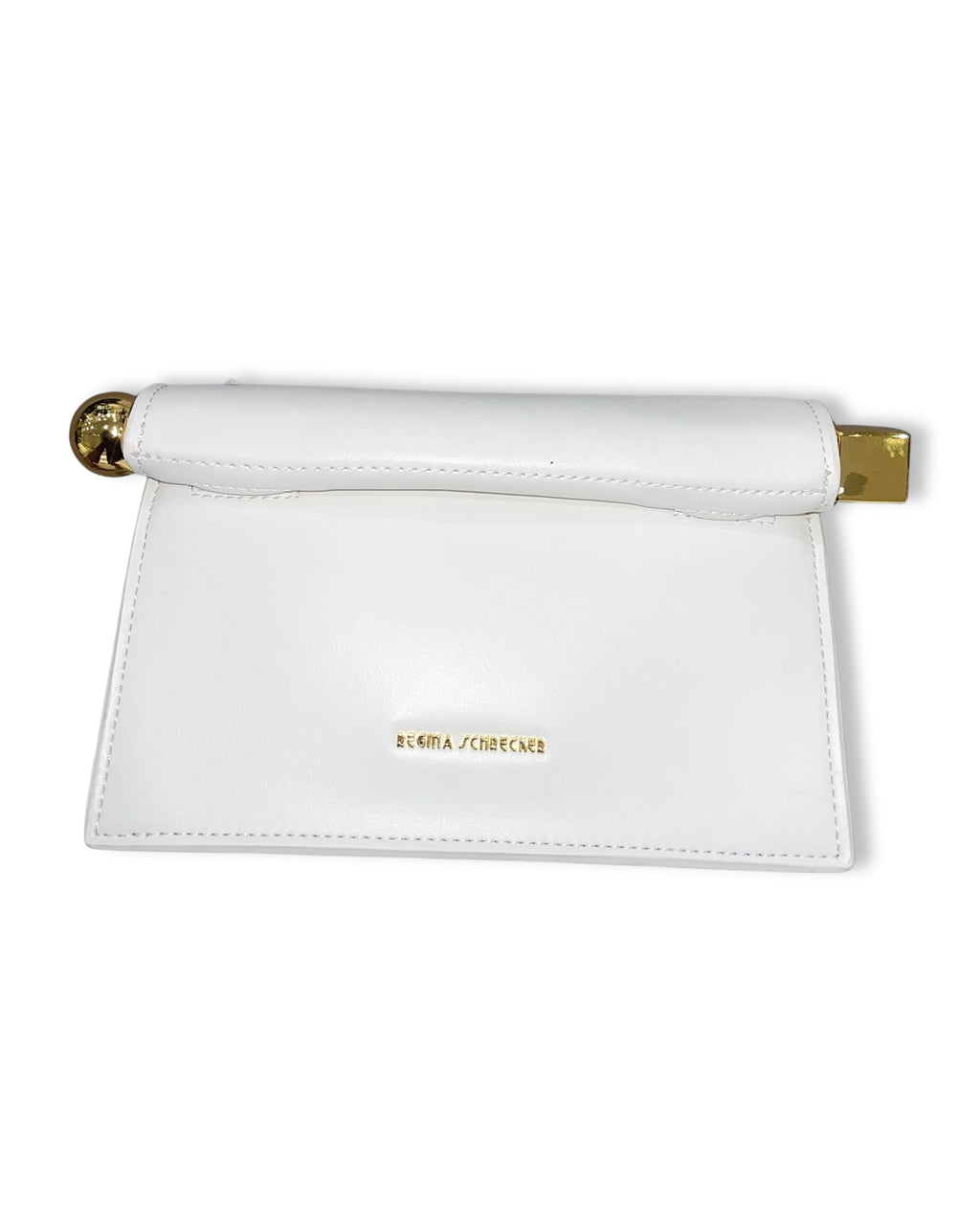 Mini bag Strutturata con Dettagli Oro