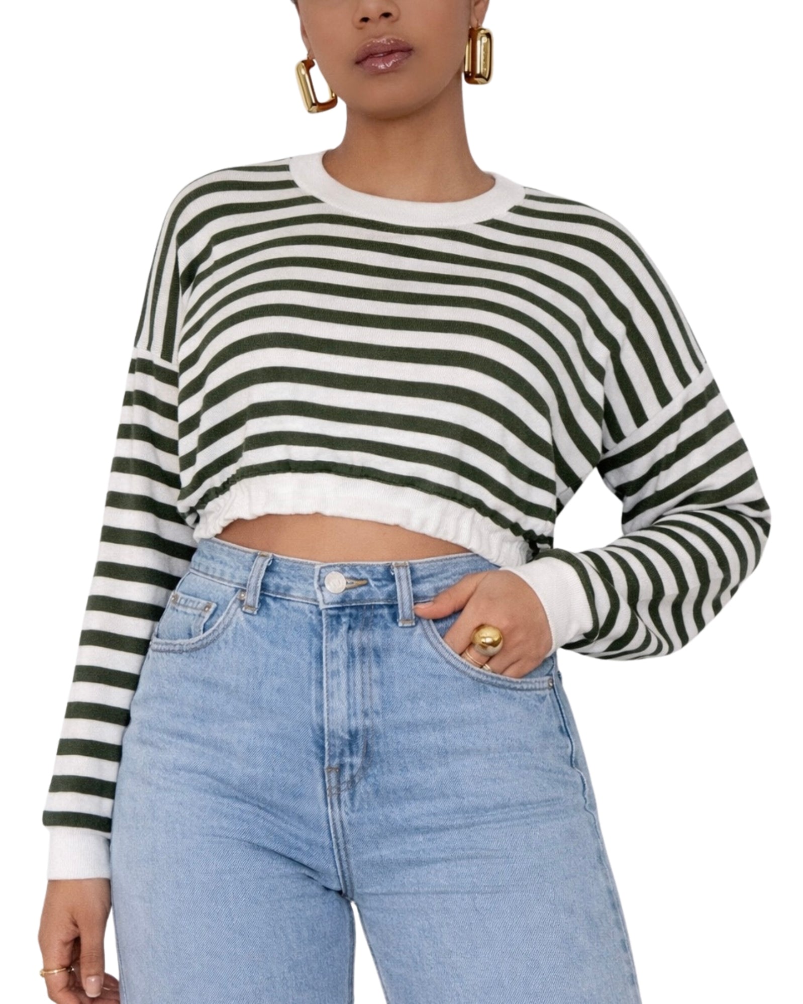 Maglia a Righe con Coulisse