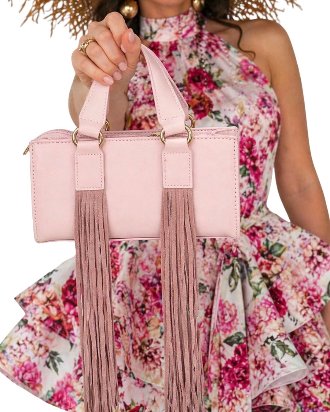 Borsa a Mano con Frange