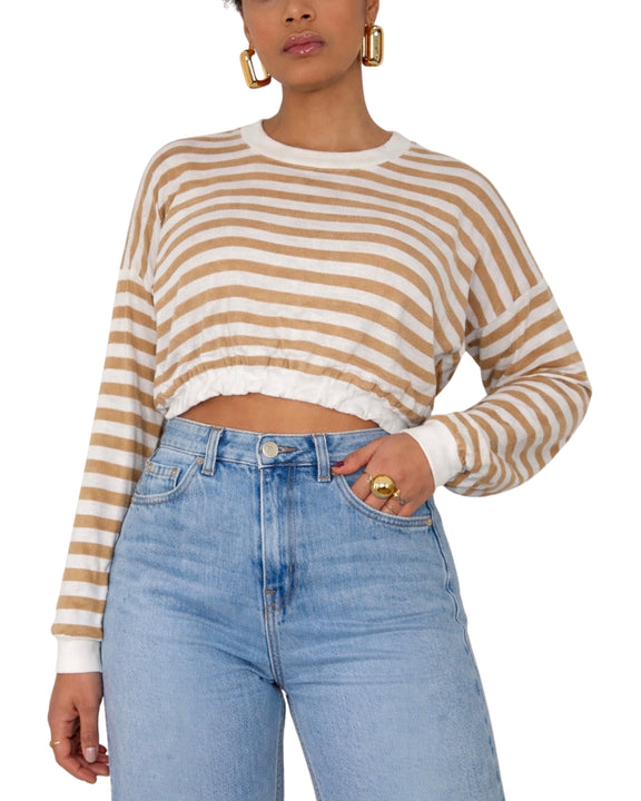 Maglia a Righe con Coulisse