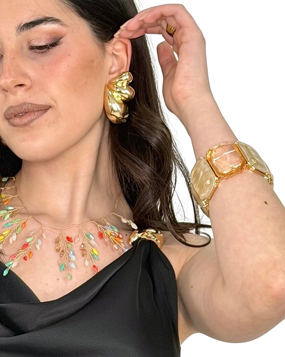 Bracciale Statement con Pietre