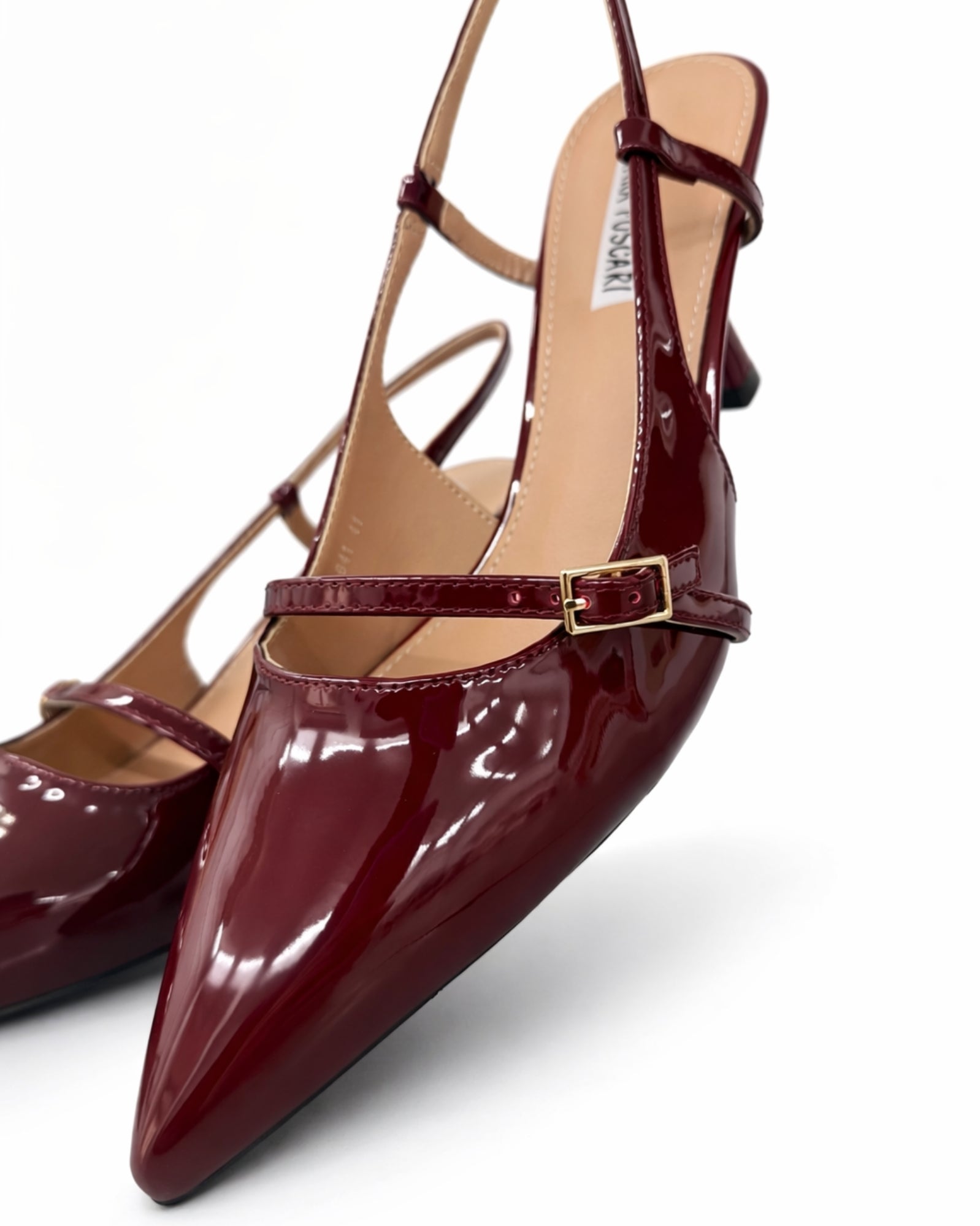Décolleté Slingback in Vernice
