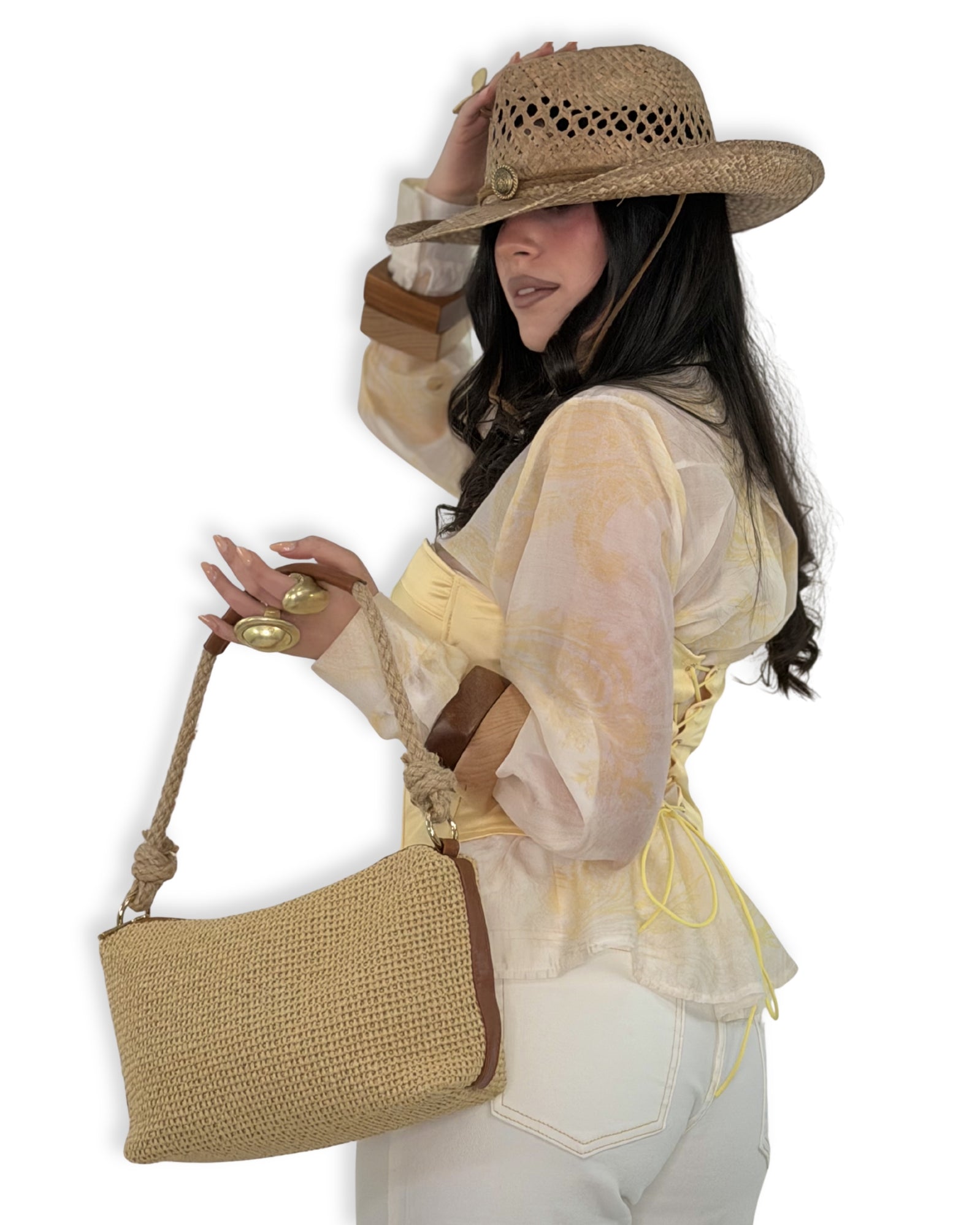 Shoulder Bag – Texture Intrecciata