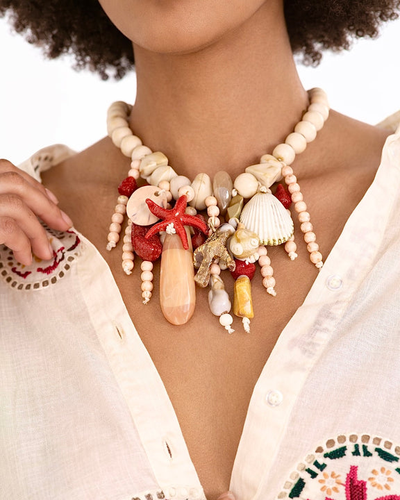 Collana Statement Mare & Charms