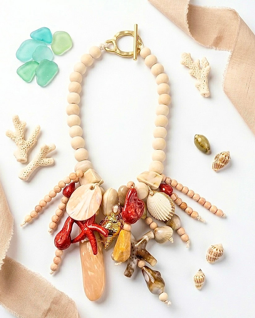 Collana Statement Mare & Charms