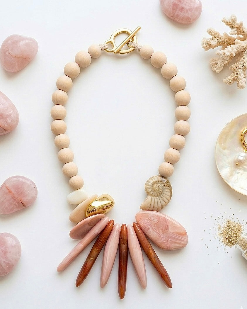 Collana Statement con Charms