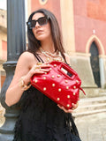 Mini Bag Studs Luxe – Red Passion