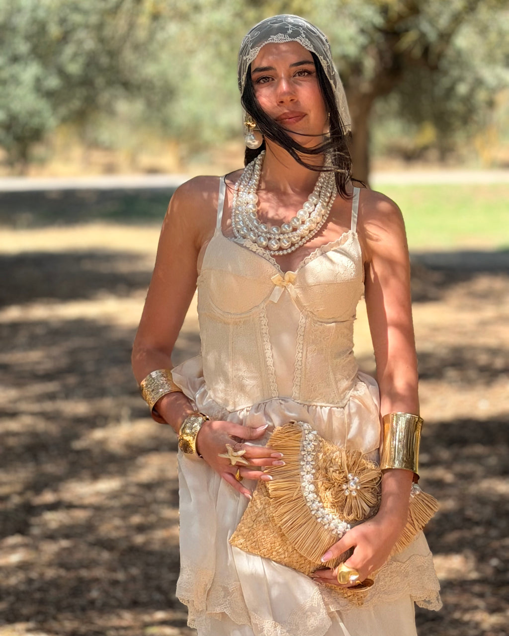 Collana Perle Statement