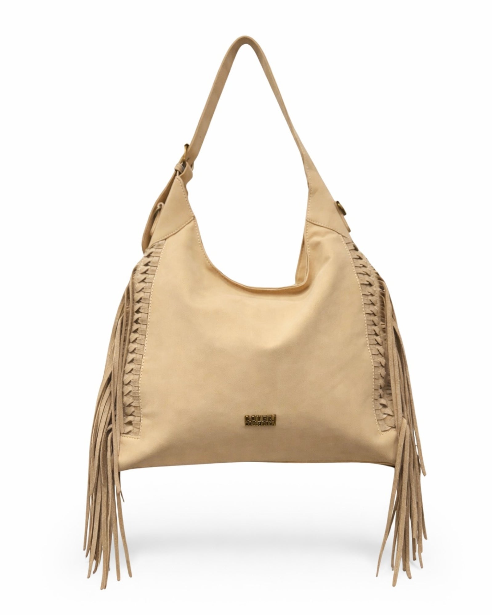 Borsa Hobo con Frange
