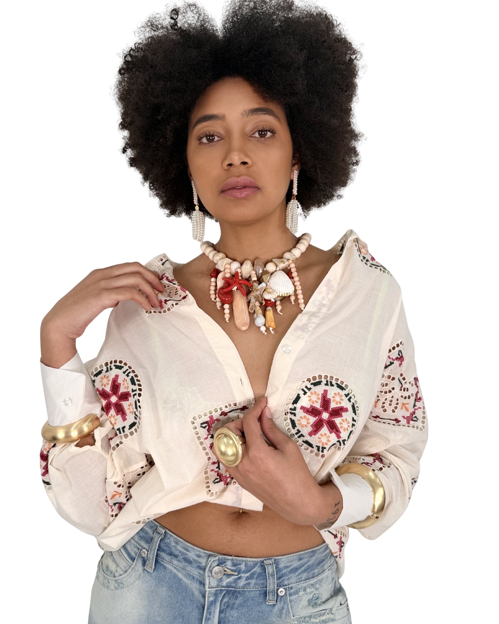 Collana Statement Mare & Charms